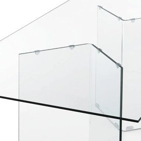 Szklany stół 90x180 cm Kaya – Tomasucci
