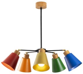 Lampa dziecięca z metalowym kloszem ø 58 cm Manavgat – Opviq lights