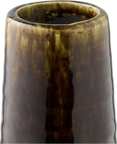 Brązowy ceramiczny wysoki wazon (wysokość 39 cm) – House Nordic