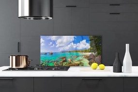 Panel Szklany Wybrzeże u Progu Lata