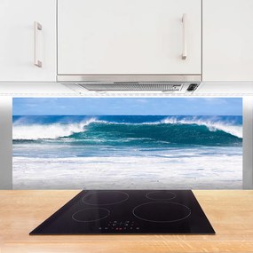 Panel Szklany Dynamika Morskiej Fali