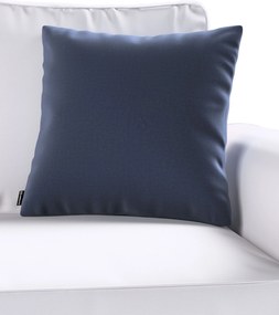 Poszewka Kinga na poduszkę kolor granatowy tkanina welwetowa