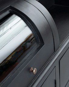 Kredens Brighton 204x56x217cm black