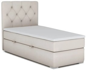 Pojedyncze łóżko boxspring Rina 90x200 - 32 kolory