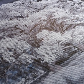 Obraz - Śnieżnobiałe drzewo (70x50 cm)