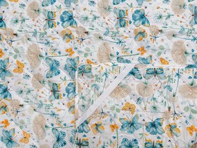 Narzuta na łóżko ELIVINE biały, 100% bawełna Rozmiar: 170 x 210 cm