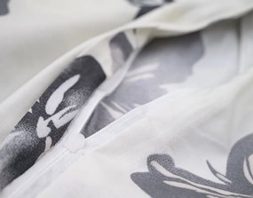 PrzytulneMieszkanie.pl PrzytulneMieszkanie.pl Pościel z mikrofibry BLACK BUTTERFLY kremowa Rozmiar pościeli: 2 szt 70 x 80 cm | 160 x 200 cm