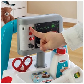 Smoby elektroniczny wózek medyczny lekarski 16 akcesoriów