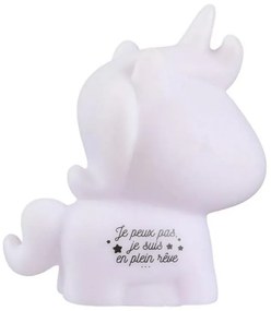 Dziecięca lampka nocna LED UNICORN 10x7,5 cm