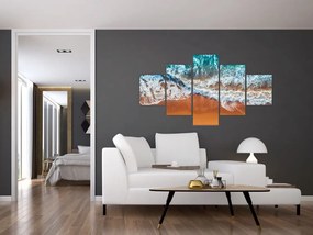 Obraz plaży morskiej (125x70 cm)