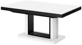 Biały rozkładany ławostół T1-R85