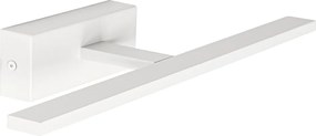 Lampa ścienna biała 41,5 cm w komplecie z LED IP44 - Jerre