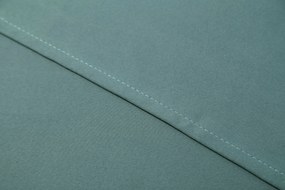 Niebieskozielona zasłona OXFORD 140x250 cm Zawieszanie: Metalowe pierścienie