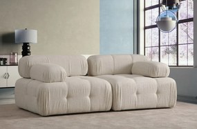 Sofa Doblo 2 kremowa Bouclette
