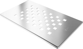 Mexen Hugo maskownica do brodzika, inox - 42910001