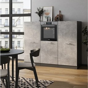 Blok kuchenny beton/antracyt 180x46x81.6 r-line