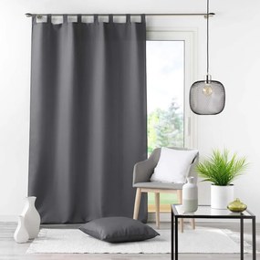 Ciemnoszara zasłona 140x260 cm Essentiel – douceur d'intérieur
