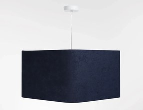 Lampa wisząca KWADRO SUE 40w20 granatowa/złota BPS KONCEPT