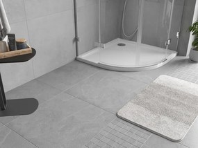 Mexen Flow brodzik półokrągły slim 100 x 100 cm, biały połysk - 46Q101010
