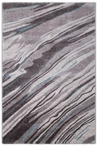 Dywan Mallorca Fala szaro-niebieski 80 cm x 150 cm