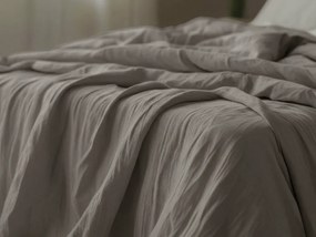 PrzytulneMieszkanie.pl PrzytulneMieszkanie.pl Pościel muślinowa PURELY szara Rozmiar pościeli: 80 x 80 cm | 155 x 220 cm