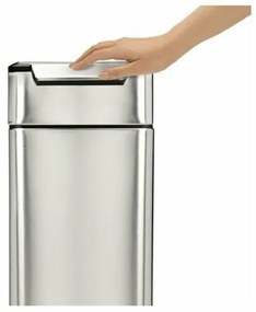 Kosz na śmieci Simplehuman Touch 40 l, wąski