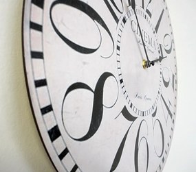 Dekoracyjny zegar ścienny z cyframi | NUMBER