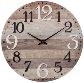 Zegar na ścianę z czytelnymi cyframi, Ø 38 cm