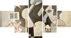 Obraz - Kubizm (125x70 cm)