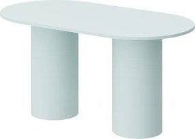Pastelowy owalny stół Roseto Hubertus