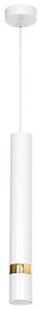 Lampa wisząca na przewodzie JOKER 1xGU10/25W/230V biała/złota
