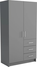 Szafa PINELLO - Grafit / 3 szuflady / 96 cm