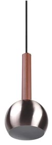 Szara lampa wisząca ø 20 cm Ciliana – CINQUE