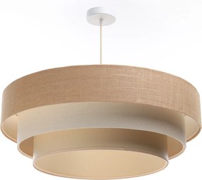 Żyrandol z geometrycznymi abażurami SIENA w stylu boho