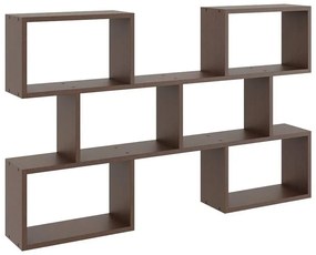 Skandynawska półka wisząca w kolorze wenge W1-C21