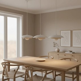 Skin 3 WH Mokka lampa wisząca nowoczesna, oświetlenie stołu w jadalni