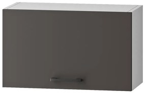 Szara szafka okapowa do kuchni - Dantis 26X 60cm