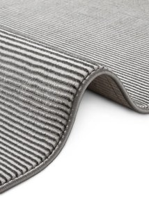 Dywan nowoczesny Perles paseczki antracytowo-kremowe 200 cm x 280 cm