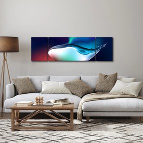 Obraz - Wieloryb w kosmosie (170x50 cm)