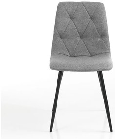 Szare krzesła zestaw 2 szt. Mesh – Tomasucci