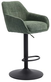 Zielone hokery zestaw 2 szt. (wysokość siedziska 69 cm) Avola – Unique Furniture