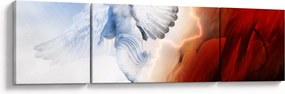 Obraz - Dobro i zło (170x50 cm)
