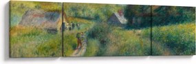 Obraz - Auguste Renoir, The Mussel Harvest, reprodukcje (170x50 cm)