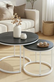 Zestaw 2 stolików Renty Center