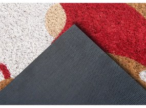 Wycieraczka z włókna kokosowego ze świątecznym motywem 45x75 cm – Hanse Home