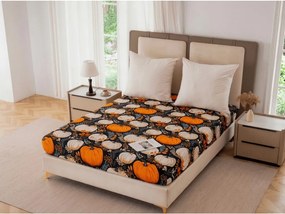 PrzytulneMieszkanie.pl Prześcieradło z mikrofibry MAGIC PUMPKIN kolorowe 180x200 cm