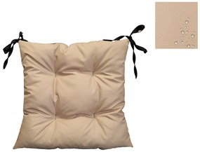 Poduszka wodoodporna na krzesło ogrodowe Oxford beż 50x50