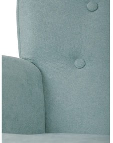 Fotel bujany BLUE2, turkusowy