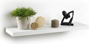 Półka wisząca na ścianę z MDF, dł. 75 cm