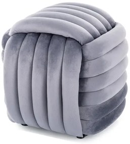 PUF BRUNI VELVET SZARY TAP. 252 SIGNAL